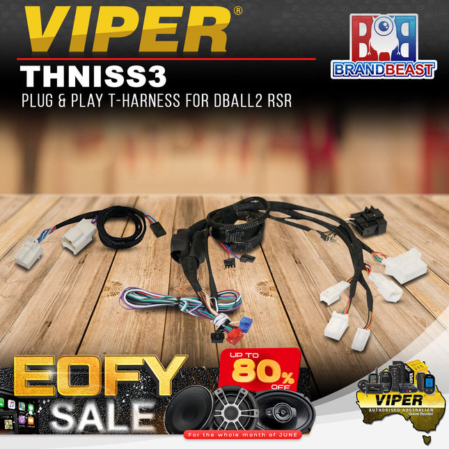 Viper THNISS3 Plug &amp; Play T-Harness (Nissan/Infiniti) for DBALL2 RSR