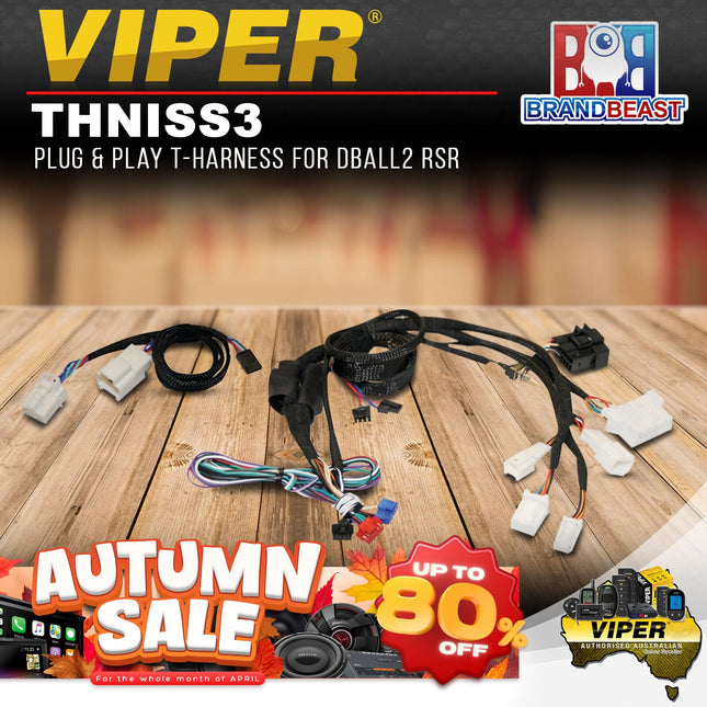 Viper THNISS3 Plug &amp; Play T-Harness (Nissan/Infiniti) for DBALL2 RSR