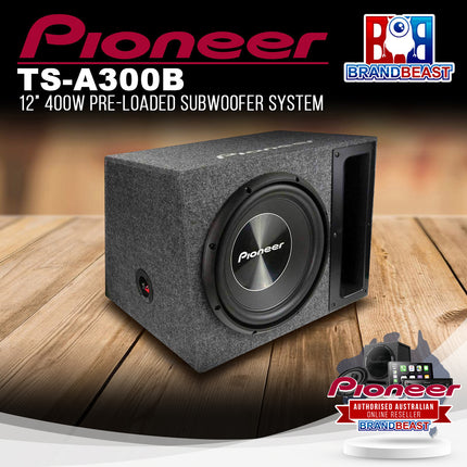 Pioneer TS-A300B 12" 1500W "A" Series Pre-Loaded Ported Enclosure