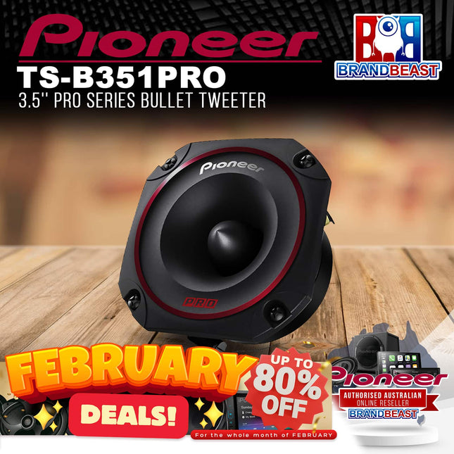 Pioneer TS-B351PRO 3.5" PRO Series Bullet Tweeter