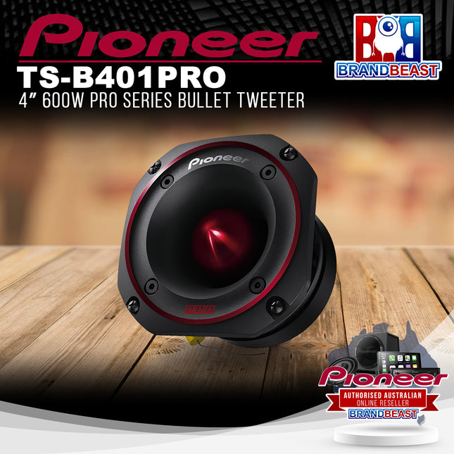 Pioneer TS-B401PRO 4" 600W PRO Series Bullet Tweeter