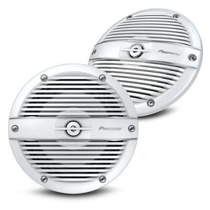 Pioneer TS-ME650FC 250W 6.5" Marine 2-Way Speaker with Classic Grille Design