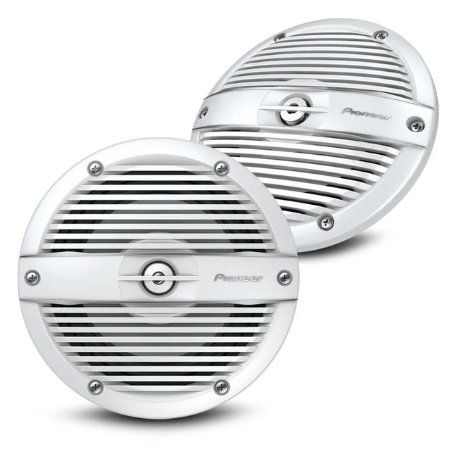 Pioneer TS-ME650FC 250W 6.5" Marine 2-Way Speaker with Classic Grille Design