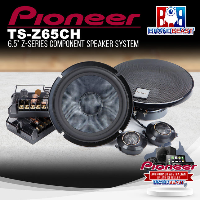 Pioneer TS-Z65CH 330W 6.5" Coaxial 2-Way Component Speaker System