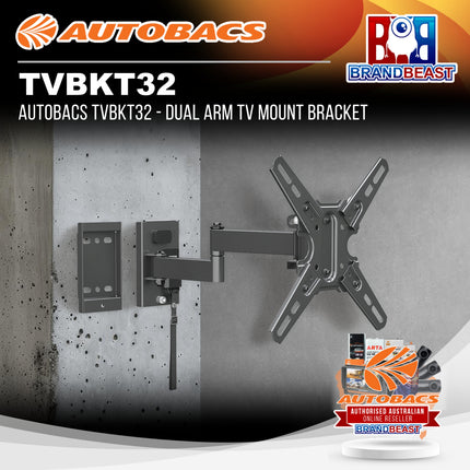 AUTOBACS TVBKT32 - Dual Arm TV Mount Bracket
