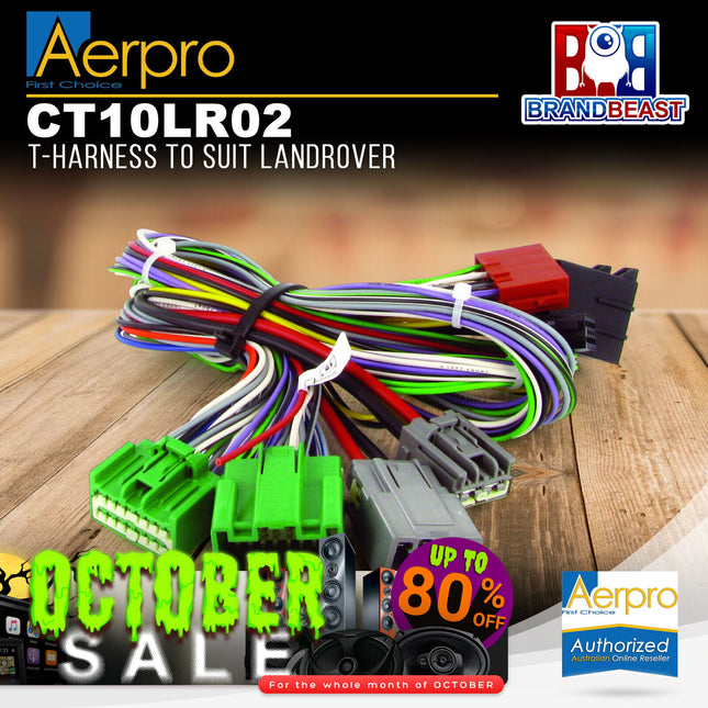 Aerpro CT10LR02 T-Harness to Suit Landrover