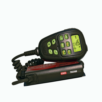 GME TX3340 477MHz UHF Ultra Compact CB Radio - 80ch Upgradable