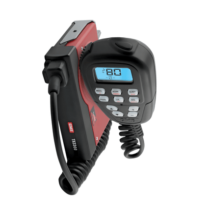 GME TX3345 Super Compact UHF CB Radio With LCD Mic - 80 Channel