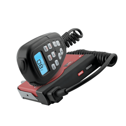 GME TX3345 Super Compact UHF CB Radio With LCD Mic - 80 Channel