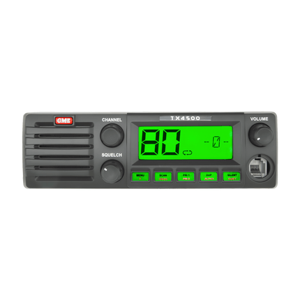 GME TX4500WS DSP DIN UHF Radio with Wireless PTT & ScanSuite 80 Channel