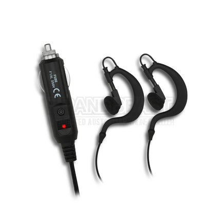 GME TX6165TP 5/1 Watt UHF CB Handheld Radio including Accessories - Twin Pack