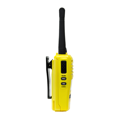 GME TX6165XY 5/1 Watt IP67 UHF CB Handheld Radio - Yellow