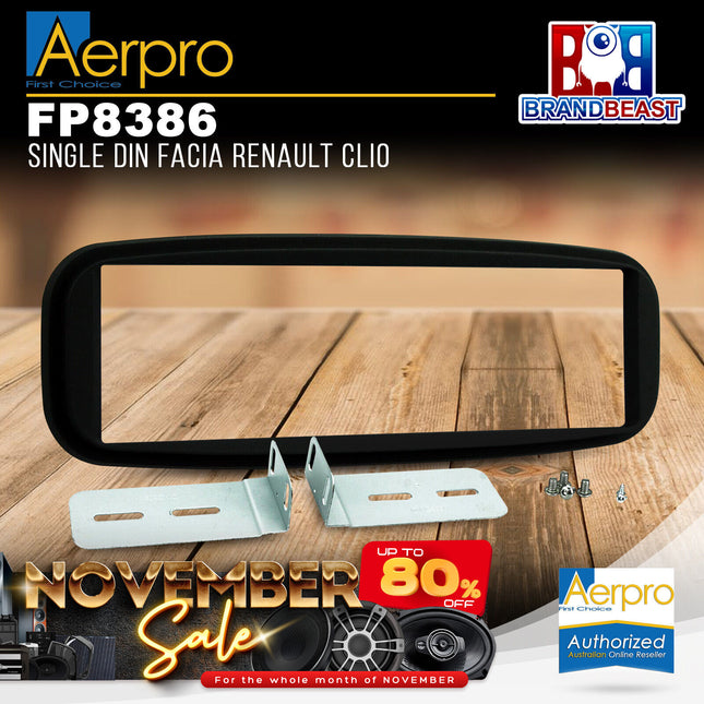 Aerpro FP8386 Single DIN Facia