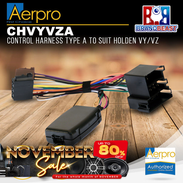 Aerpro CHVYVZA Control Harness Type A to Suit Holden VY/VZ