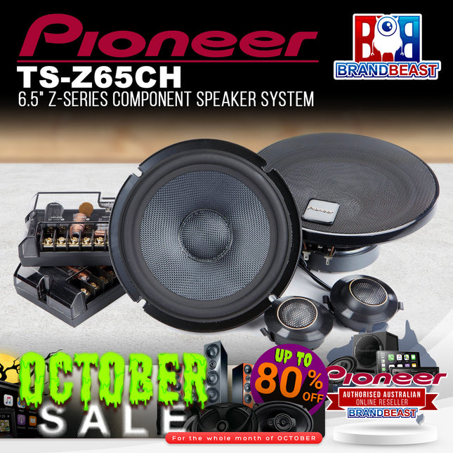 Pioneer TS-Z65CH 330W 6.5" Coaxial 2-Way Component Speaker System