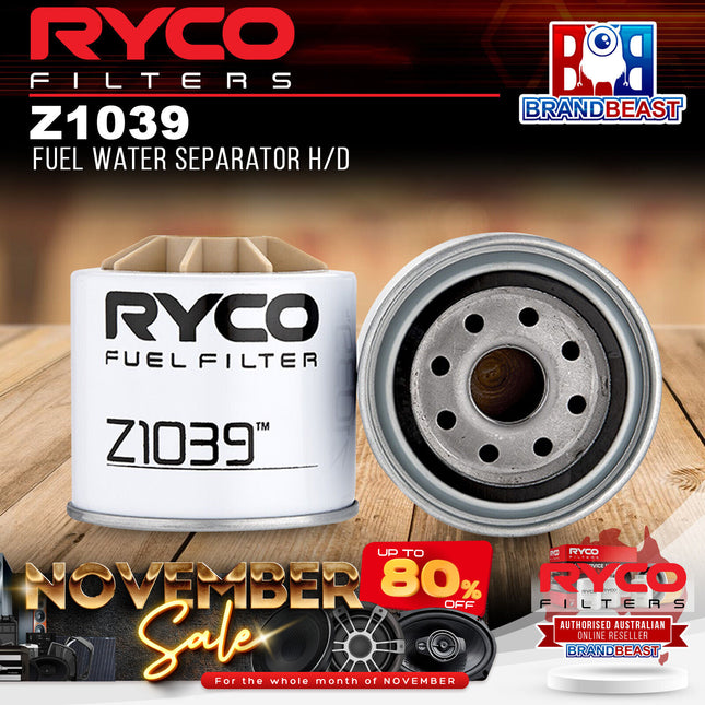 RYCO Z1039 Fuel Water Separator H/D