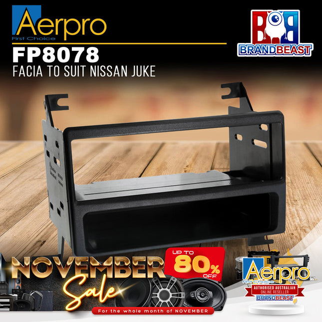 Aerpro FP8078 Facia to Suit Nissan Juke