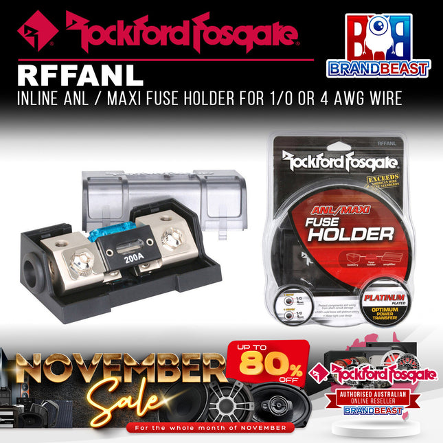 Rockford Fosgate RFFANL Inline ANL or Maxi Fuse Holder