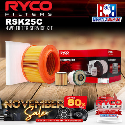 Ryco RSK25C 4WD Filter Service Kit