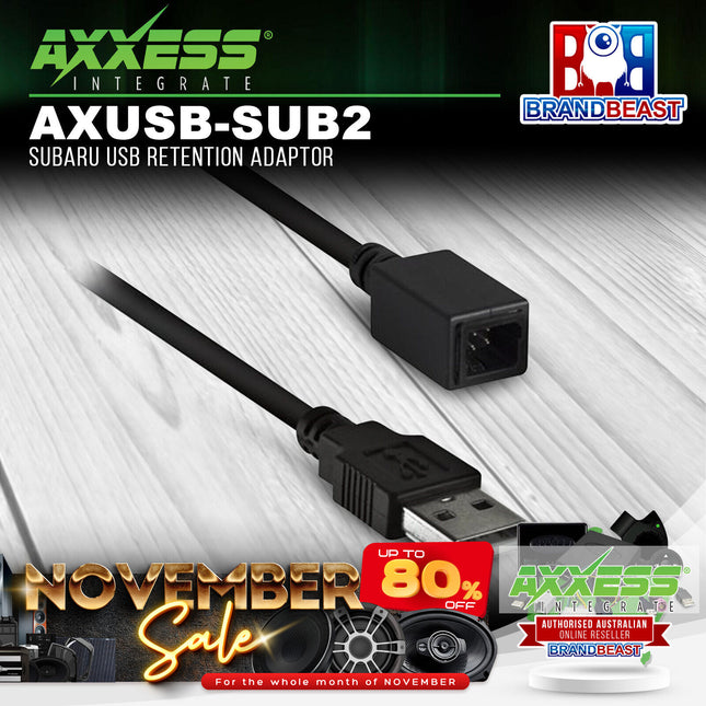 Axxess AXUSB-SUB2 USB Retention Adaptor For Select Subaru Vehicles