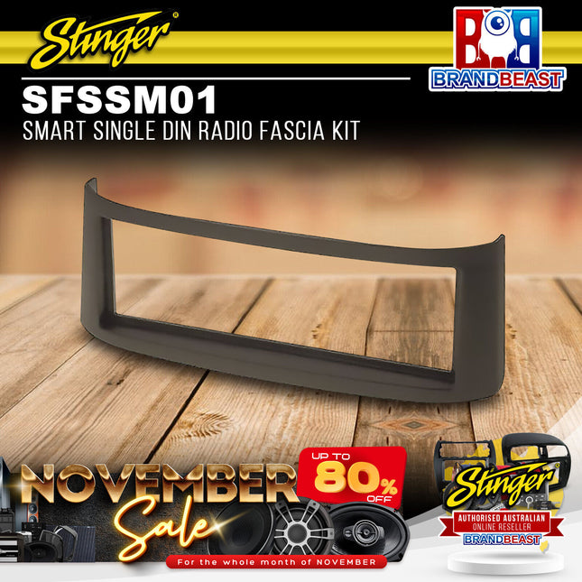 Stinger SFSSM01 Smart Single DIN Radio Fascia Kit
