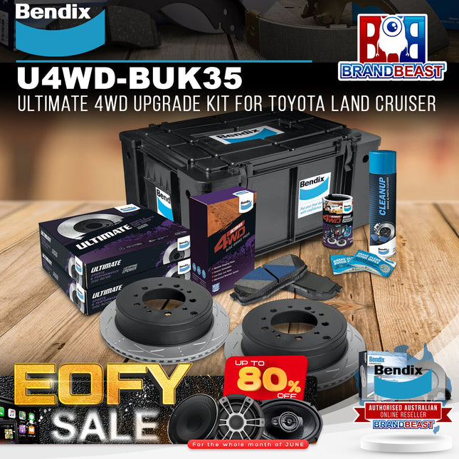 Bendix U4WD-BUK35 Ultimate 4WD Upgrade Kit for Toyota Land Cruiser