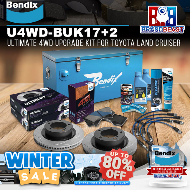 Bendix U4WD-BUK17+2 Ultimate 4WD Upgrade Kit for Toyota Land Cruiser