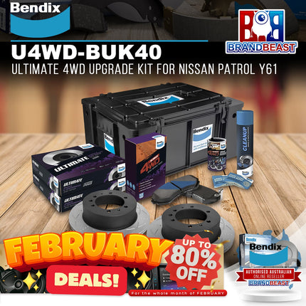 Bendix U4WD-BUK40 Ultimate 4WD Upgrade Kit for Nissan Patrol Y61