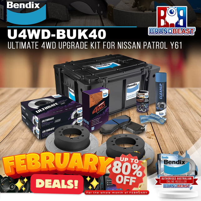 Bendix U4WD-BUK40 Ultimate 4WD Upgrade Kit for Nissan Patrol Y61