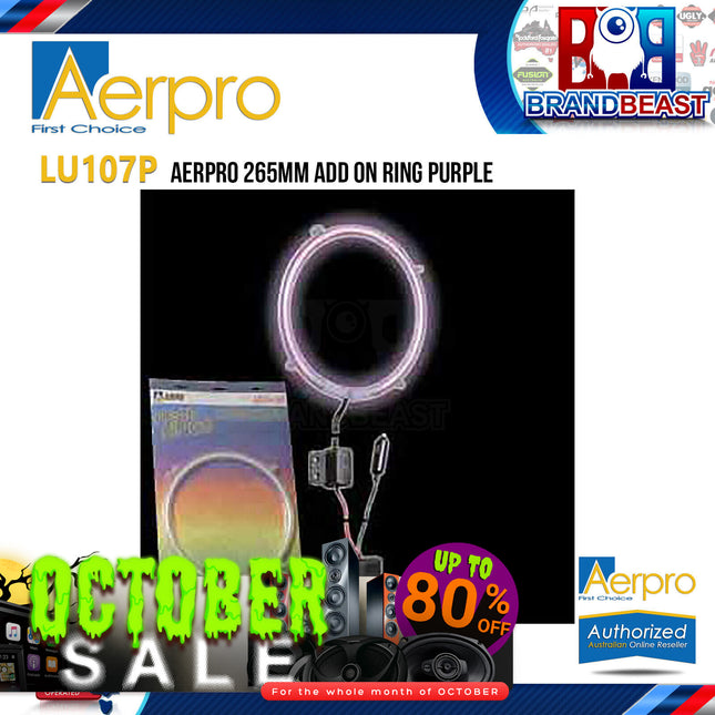 Aerpro LU107P LED 265mm Add On Ring Purple
