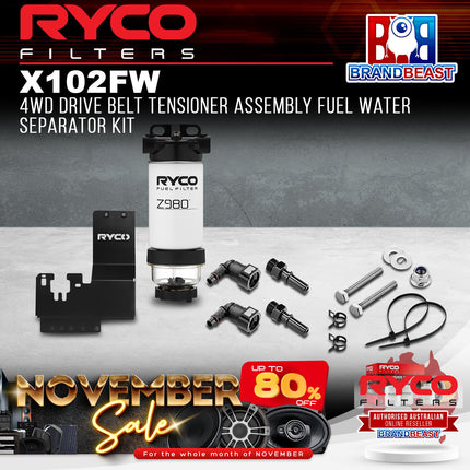 Ryco X102FW 4WD Fuel Water Separator Kit
