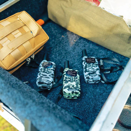 UNIDEN UH45-2 MAX - Ultra-Compact UHF Radio Twin Pack with Kid-Zone Plus and USB-C Charging