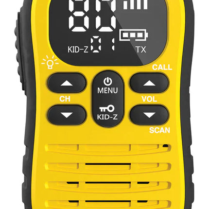 UNIDEN UH45-4 MAX - Ultra-Compact UHF Radio Quad Pack with Kid-Zone Plus and USB-C Charging