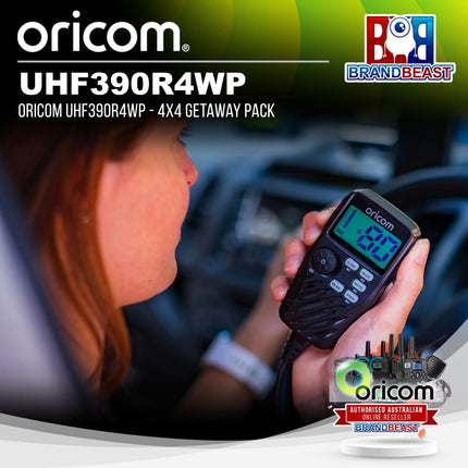 ORICOM UHF390R4WP - 4X4 Getaway Pack