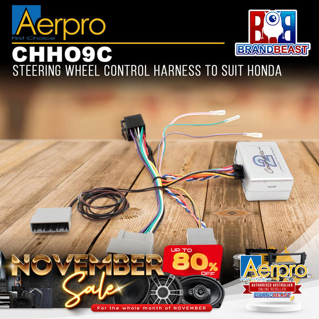 Aerpro CHHO9C Steering Wheel Control Interface Suit Honda Various Models