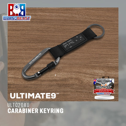 Ultimate9 ULT020AU Carabiner Keyring