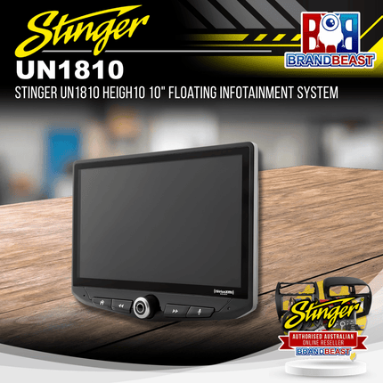 Stinger UN1810 HEIGH10 10" Floating Infotainment System