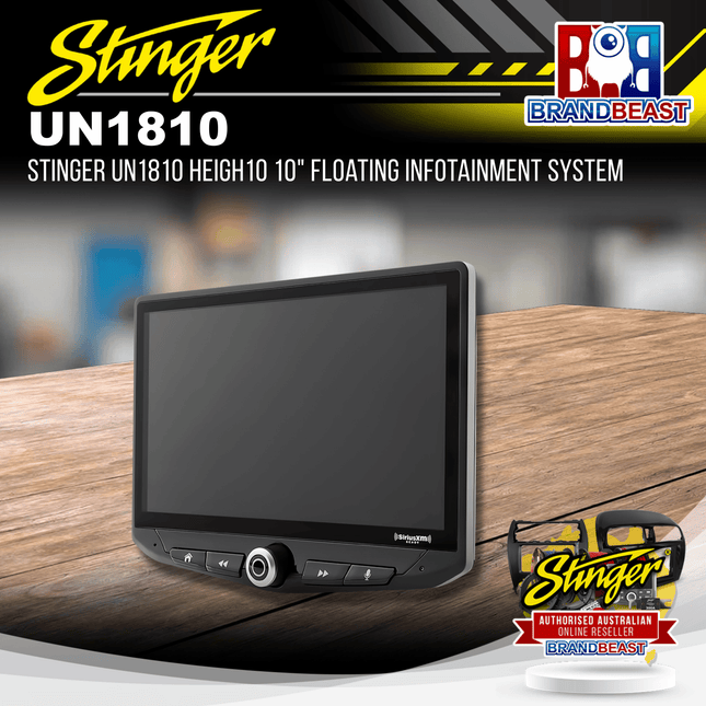 Stinger UN1810 HEIGH10 10" Floating Infotainment System