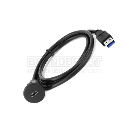 DNA UNIUSB02CA Push In Type-C to USB-A Adaptor Lead 1 Metre