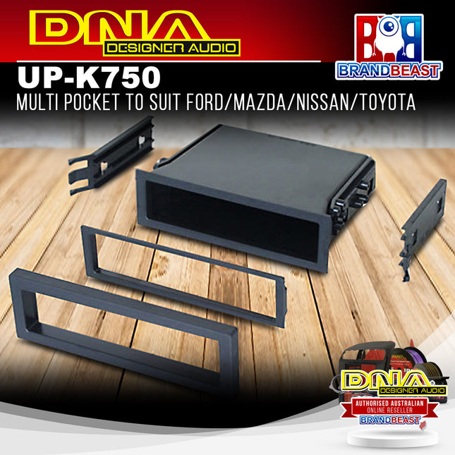DNA UP-K750 Multi Pocket To Suit Ford/Mazda/Nissan/Toyota