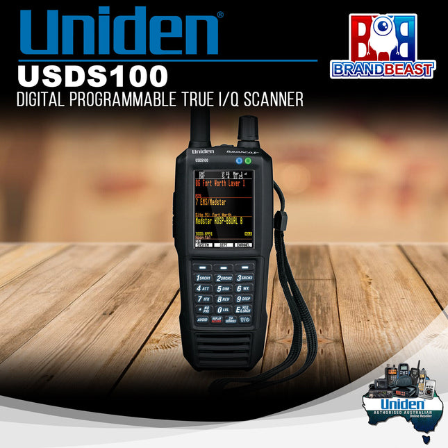 Uniden USDS100 Digital Programmable True I/Q Scanner