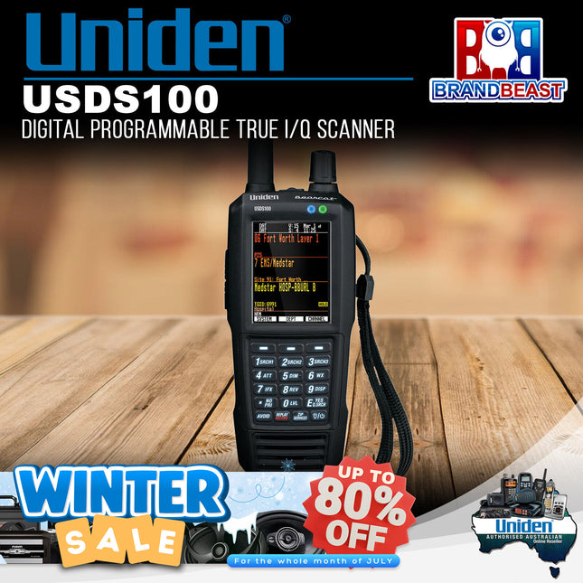 Uniden USDS100 Digital Programmable True I/Q Scanner