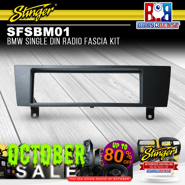 Stinger SFSBM01 BMW Single DIN Radio Fascia Kit