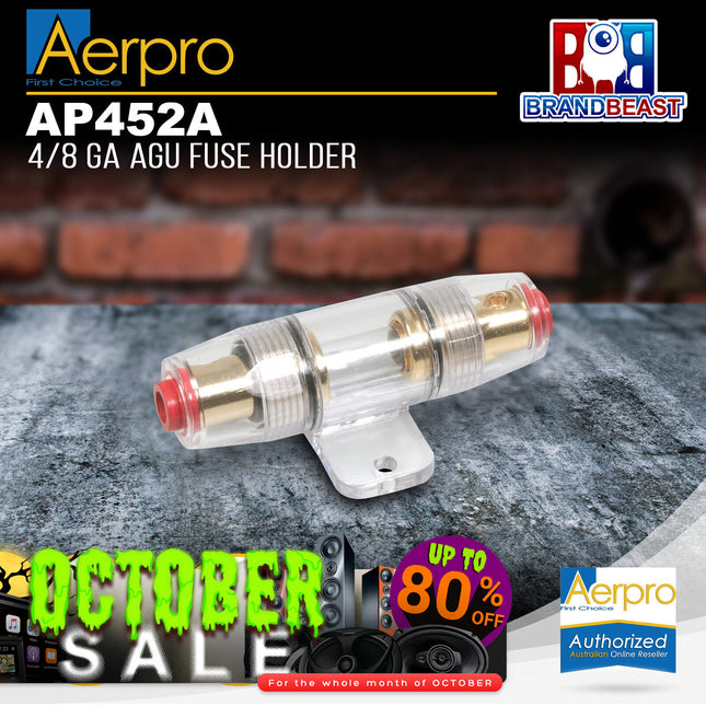 Aerpro AP452A 4/8 Gauge AGU Fuse Holder