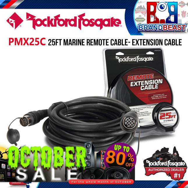 Rockford Fosgate PMX25C Punch Marine 25 Foot Extension Cable