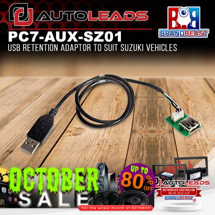 Autoleads PC7-AUX-SZ01 USB Retention Adaptor To Suit Suzuki Vehicles