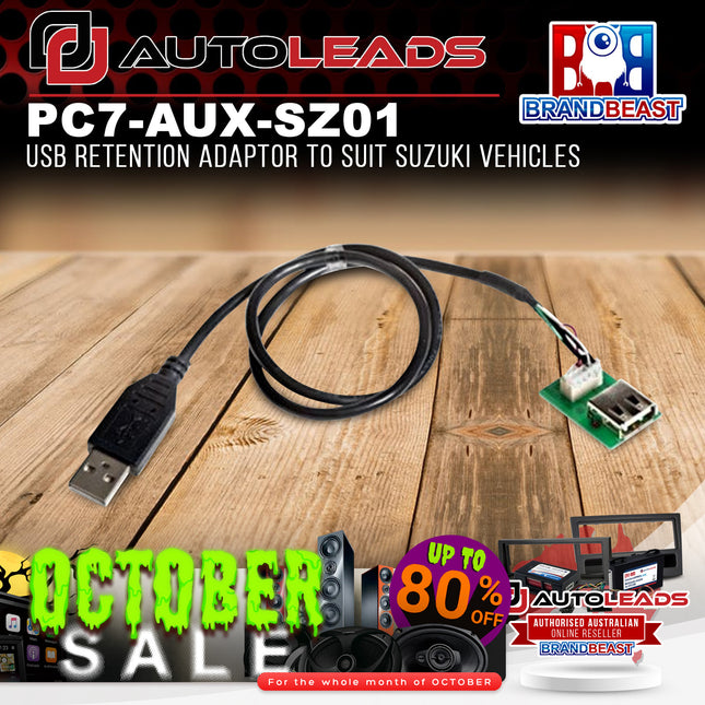 Autoleads PC7-AUX-SZ01 USB Retention Adaptor To Suit Suzuki Vehicles
