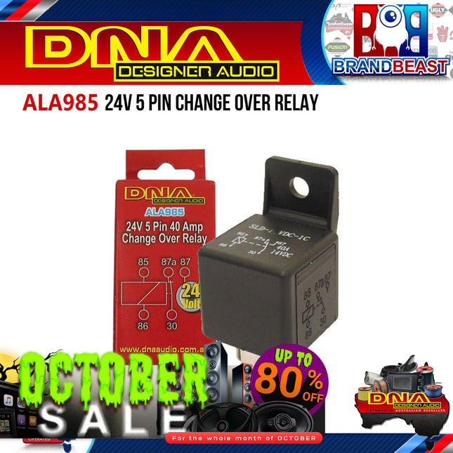 DNA ALA985 24V 5 Pin 40 AMP Change Over Relay