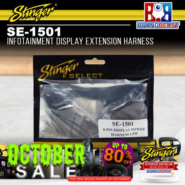 Stinger SE-1501 Infotainment Display Extension Harness