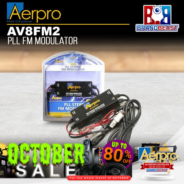 Aerpro AV8FM2 PLL Stereo FM Modulator